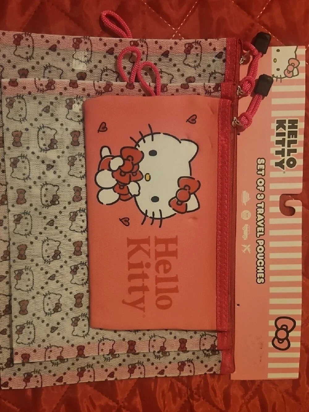 Hello Kitty-Travel Pouches